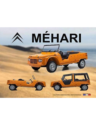 Plaque métal Citroën Méhari - 30x40 cm - 15098RA - Citroen Mehari