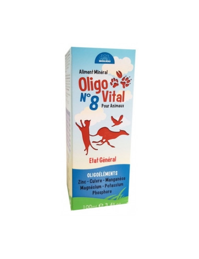 Oligovital Etat général Beauté du poil N°8 100ml