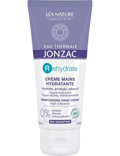 Creme mains hydratante 50ml Jonzac - REhydrate