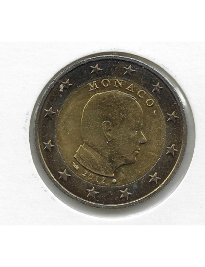 MONACO 2012 2 EURO ALBERT II SUP-