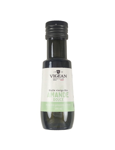 Huile Amande Douce Vierge Bio 10cl