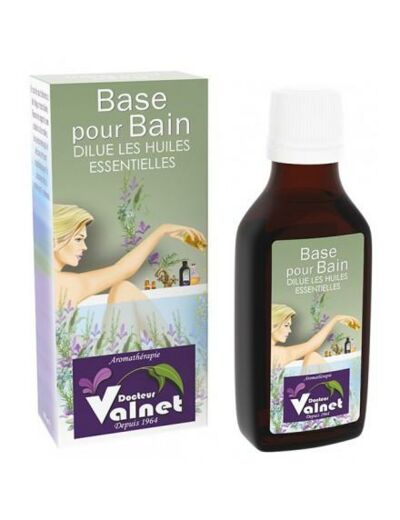 Base pour bain bio-50 ou 100ml-Dr.Valnet