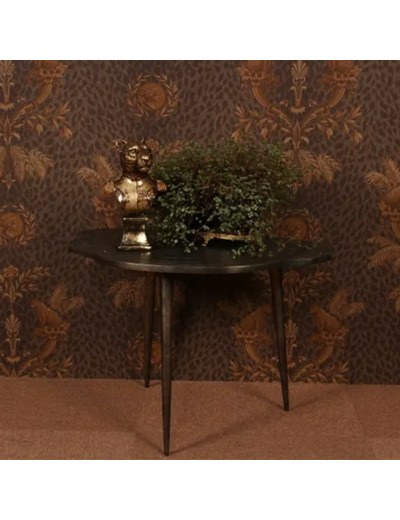 Table d'appoint aluminium 40x60x45cm