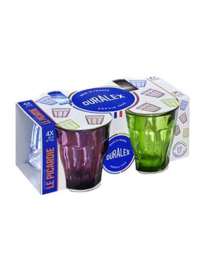 Pack 4 verres DURALEX