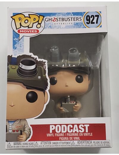 FUNKO POP MOVIES 927 GHOSTBUSTERS PODCAST BOITE D'ORIGINE