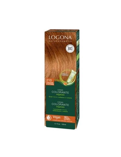 Crème colorante Couleurs d'Automne cheveux chatains 150ml