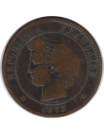 FRANCE 10 CENTIMES CERES 1873 K TB-