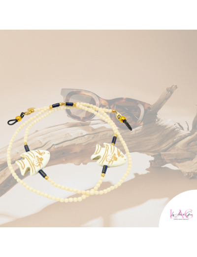 CHAÎNE DE LUNETTES FISH TROPICAL