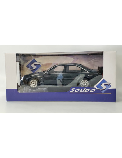 OPEL OMEGA EVO 500 IRMSCHER 1990 NOIRE SOLIDO 1/18 BOITE D'ORIGINE