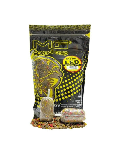 bag mix LED 1kg MG carp