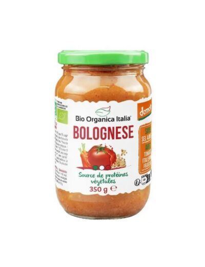 Sauce tomates bolognaise Vegan 350g