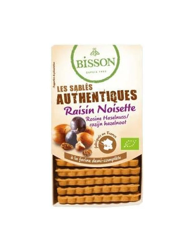 Biscuit raisin noisette Authentique 175g Bisson