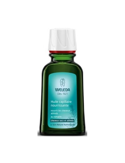 Huile capillaire nourrissante au Romarin cheveux secs et abîmés 50ml