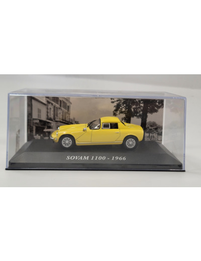 SOVAM 1100 1966 JAUNE 1/43 BOITE D'ORIGINE