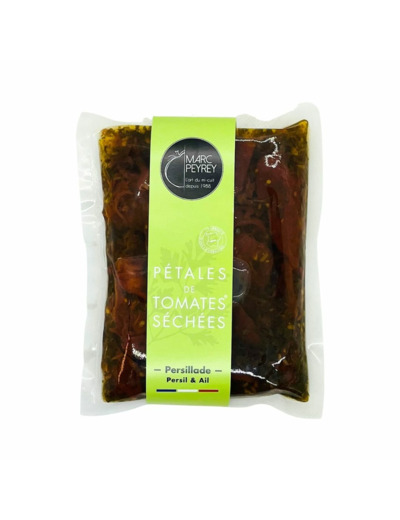 Pétales de tomates® séchées « Persillade » – Maison Peyrey (sachet 200 g)