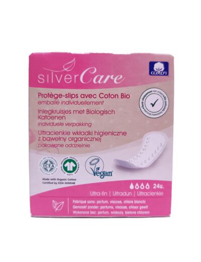 Protège Slips Ultra Fin Coton Bio 24 Unités