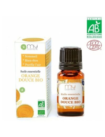 Huile essentielle d'Orange douce BIO (AB) - 10 ml -  My Cosmetik
