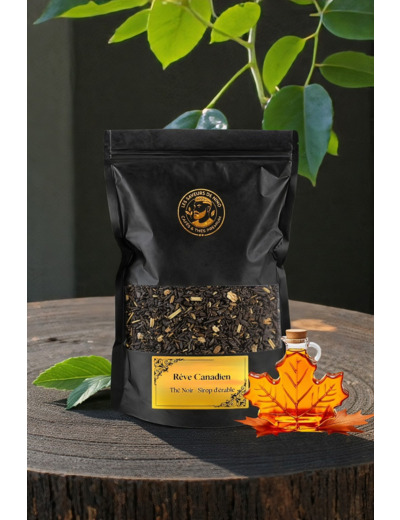 Thé Noir Rêve Canadien - Sirop d'Erable