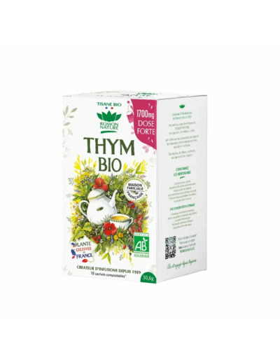 Tisane de Thym Bio-20 sachets-Romon Nature