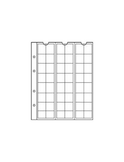 Feuilles Numismatiques NUMIS 48 cases maxi 17 mm 301127