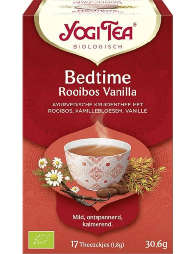 TISANE AYURVEDA ROOIBOS VANILLE 17X1,8G Yogi Tea