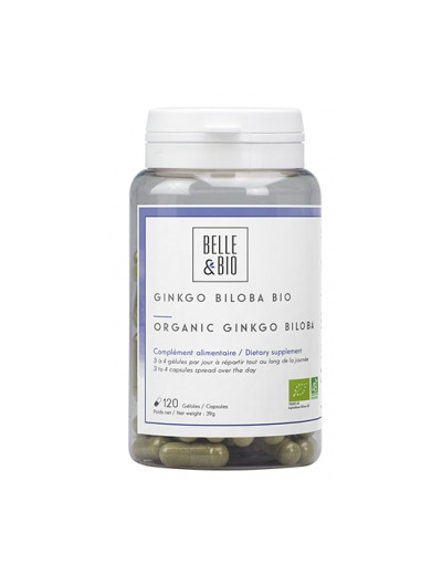 Ginkgo Biloba bio 120 gélules