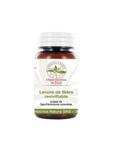 Levure de bière revivifiable 150 gélules végétales de 400mg