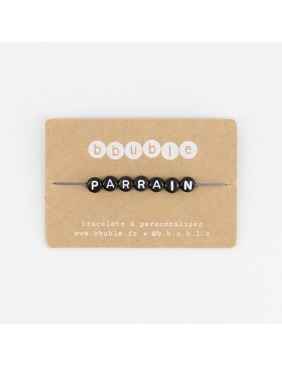 bracelet parrain