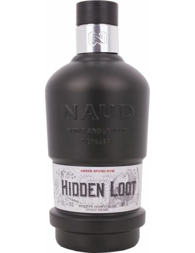 Naud HIDDEN LOOT Amber Spiced Rum 40% Vol. 0,7l