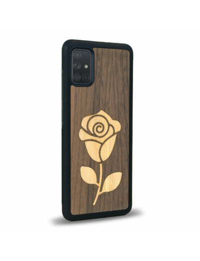 Coque Samsung A71 - La rose