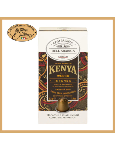 Café Kenya 100% Arabica 10 Capsules 52G