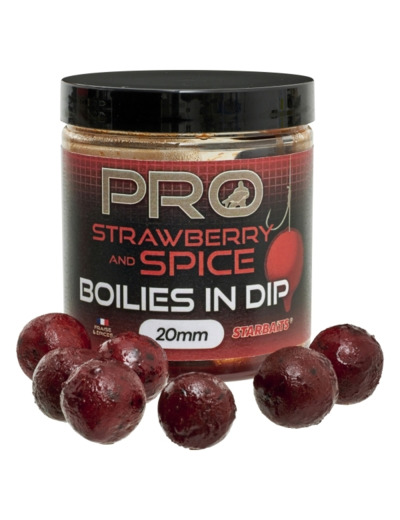 dip boilie strawberry spice
