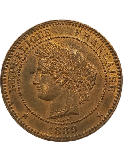 FRANCE 10 CENTIMES CERES 1889 A SUP (G265a)