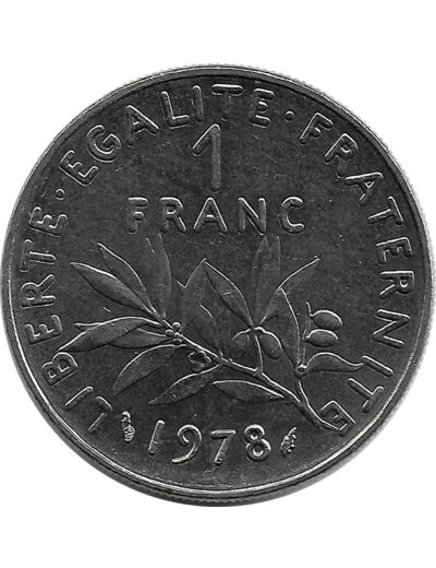 FRANCE 1 FRANC ROTY 1978 SUP