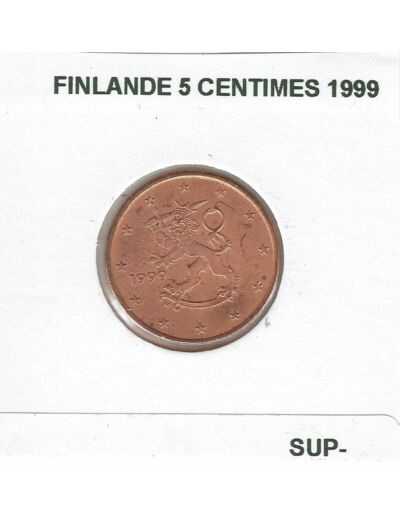 FINLANDE 1999 5 CENTIMES SUP-