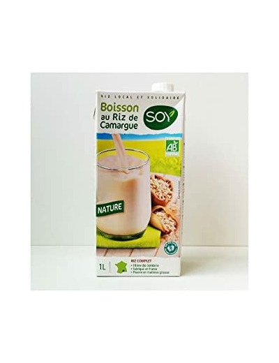 BOISSON RIZ COMPLET NATURE 1L Soy