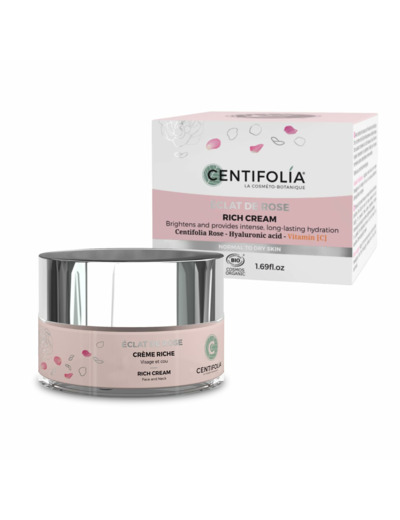 CREME RICHE HYDRATATION INTENSE 50ML Eclat de rose