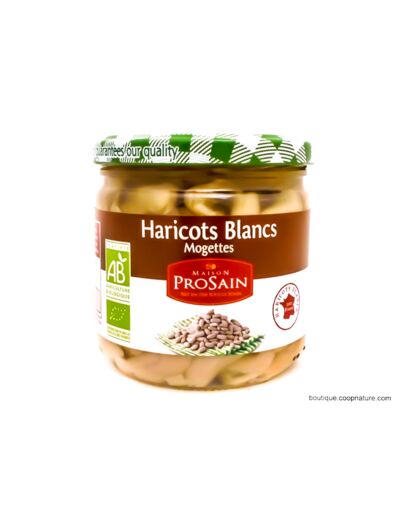 Haricots Blancs Mogettes Bio 345g