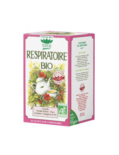 Tisane Respiratoire bio 20 sachets 32g