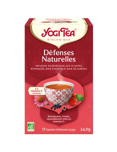 Infusion Défenses naturelles-17 sachets-Yogi Tea