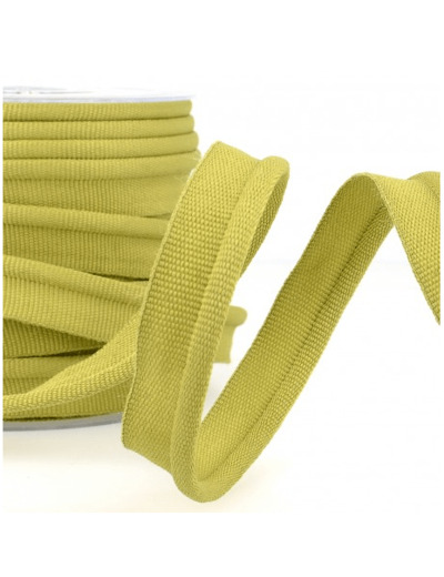 Simple passepoil vert 519 C16 8mm 100%polyester le mètre