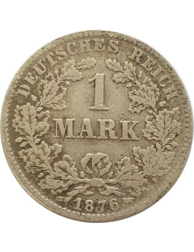 ALLEMAGNE 1 MARK 1876 C TB+