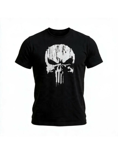 T-shirt Punisher (noir)