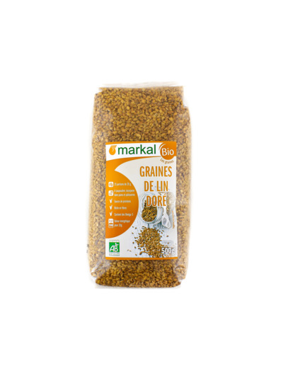 Graines de Lin Doré Bio 500g