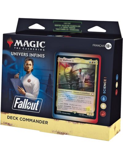 Deck Commander Magic The Gathering - Fallout (Science !)