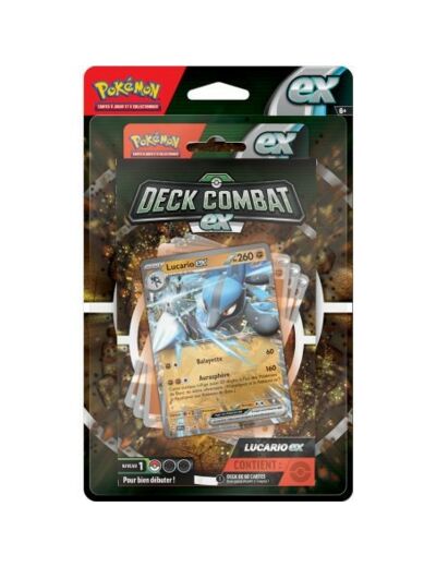 POKÉMON : DECK DE COMBAT - lucario