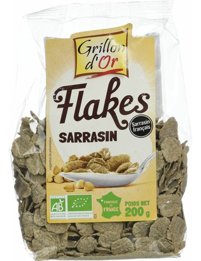 Flakes sarrasin 200g Grillon d Or