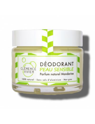 Déodorant crème peau sensible mandarine