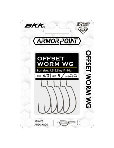 hook offset worm WG bkk