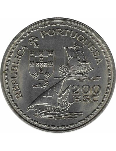 PORTUGAL 200 ESCUDOS 1994 HENRIQUE NAVIGATEUR SUP-